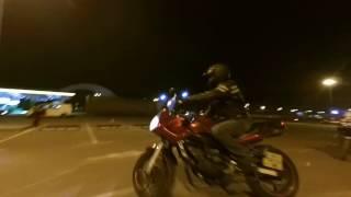 [МотоДжимханаКиїв] Тренування 20170407 Serg | Yamaha FZ6S; схема "Тропа зайця" [MotoGymkhanaKiev]