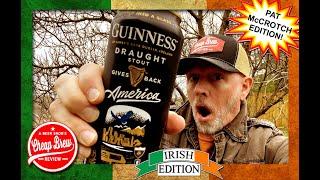 Guinness Draught (Draft) Stout Irish Beer Review by A Beer Snob's Cheap Brew Review