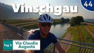 Via Claudia Augusta Tag 5 | Apfelparadies im Vinschgau | 12-Wochen-Radreise | #44 von 51 | 4K