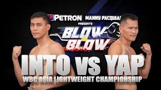 Jerald Into vs Mark John Yap | Manny Pacquiao Blow by Blow | WBC Asia Lightweight Championship