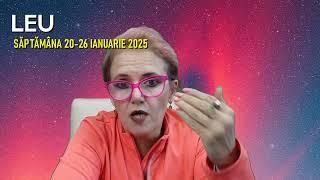 Zodia LEU HOROSCOP 20-26.01.2025 (versiune short)⭐ Astrolog ACVARIA