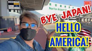 BYE JAPAN! HELLO AMERICA! | US Visit 2022 | Miko Pogay