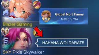 KETIKA TOP GLOBAL FANNY DIREMEHKAN!! DAN INI LAH YANG TERJADI… - Mobile Legends