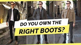 3 Boot Styles Every Man Should Own For Fall/Winter 2018