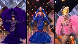 Runway Category Is ..... Wonders Of The World! ..... - Canada's Drag Race vs The World Season 2