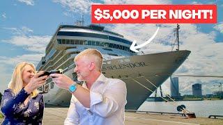 What’s an ultra luxury day on board the worlds most expensive cruise line like?