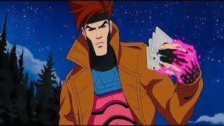 Gambit action scenes from the cartoons Compilation(1992-2024)