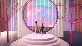 Cosmos AV Virtual Production Valentine's tribute (FullHD) " You make me see the world differently"