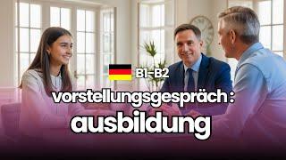 Dialog | ein Vorstellungsgespräch zur Ausbildung krankenschwester 02