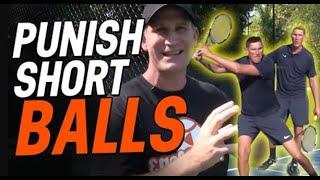 Forehand Tennis Lesson: Punish Short Balls with Daily Tennis Lesson