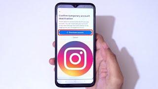 How to Deactivate Instagram Account