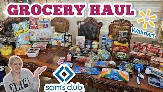 *NEW* GROCERY HAUL | SAM'S CLUB HAUL | WALMART HAUL