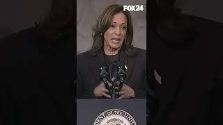 Kamala Harris promises "peaceful transfer of power" during concession speech
