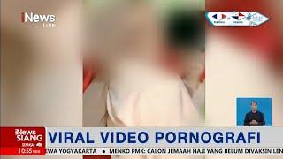 Pengguna Media Sosial Dikejutkan Beredarnya Konten Pornografi, Pemeran Minta Maaf #iNewsSiang 28/05