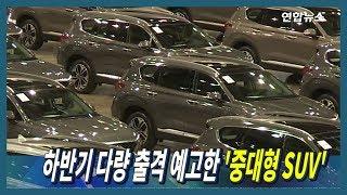 '중대형 SUV'가 몰려온다…하반기 신차 예고 / 연합뉴스 (Yonhapnews)