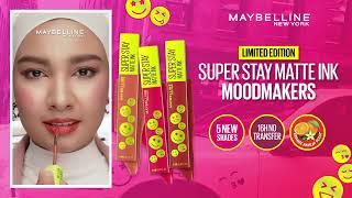 NEW Maybelline Super Stay Matte Ink Moodmakers - 16H No Transfer