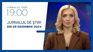 Jurnalul orei 19:00, 08.11.2024