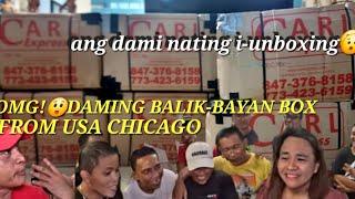 BALIKBAYAN BOX" FIRST TIME GRABE..ANG DAMI, FROM USA CHICAGO