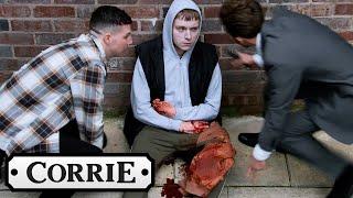 Jacob and Simon Help Save Max's Life | Coronation Street