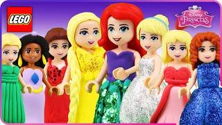  LEGO Disney Princess ENCHANTED TALES Compilation (Ariel, Frozen, Rapunzel, Cinderella..)