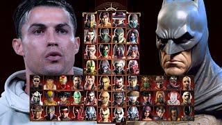 Mortal Kombat 9 - CRISTIANO RONALDO & BATMAN - Expert Tag Ladder - Gameplay @(1080p) - 60ᶠᵖˢ 