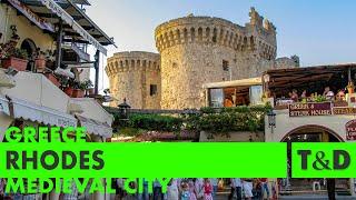 Rhodes Medieval Town Documentary  Greece