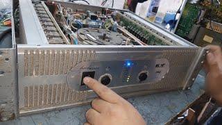 Reparando amplificador o poder backstage pro 30 no suena y avento chispas 