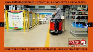 #transpallet carrelli elevatori elettrici timonati