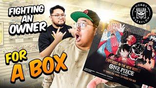 Battling a Store Owner For a BOX - One Piece TCG Gameplay - OP09 Box Opening