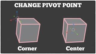 How to change the Pivot Point | Blender 3.2 Beginners quick tutorial