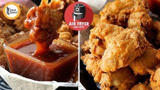 Extra Crispy Chicken Wings in Air Fryer Recipe By Food Fusion