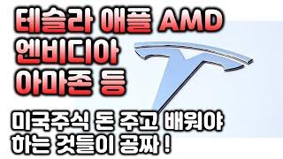 미국주식은 훌륭하다-테슬라 엔비디아 쭈욱 살펴 볼게요.