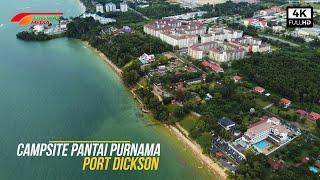Campsite Pantai Purnama | Port Dickson, Negeri Sembilan, MALAYSIA (4k Video)