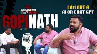 I am not a AI or CHATGPT | Interview with Neeya Naana Gopinath | Seattle, USA