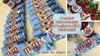 DIY  || PERSONNALISE TON ÉVÉNEMENT À L’INFINI ! | BOUTEILLES, M&MS THÈME PAT PATROUILLE 