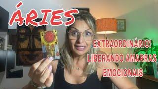 SIGNO ÁRIES ️ENERGIA EXTRAORDINÁRIA! LIBERANDO AMARRAS EMOCIONAIS!