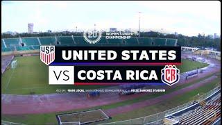 United States U20 2-1 Costa Rica U20 | Semi-Final | CONCACAF Women's U20 Championship 2023