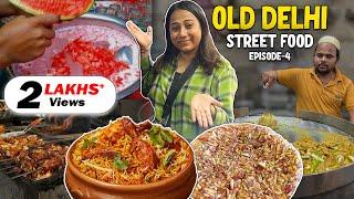 Old Delhi Street Food |Aslam Chicken,Taufiq Biryani, Sheermal | Delhi Food Vlog |Ramzan Special Ep-4