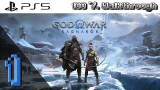 God of War Ragnarok (PS5) - 100% Walkthrough: Part 1 (All Collectibles - 100% Guide)