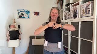 How to use the Boppy ComfyFit Carrier, with your newborn.