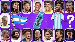 Can You Guess The Player By Their Song ,  favorite Drink And Jersey Number?| Football Quiz 2025 