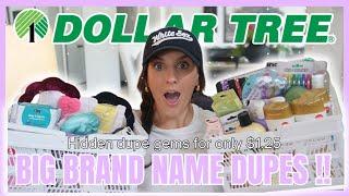 *BIG DUPES for $1.25* DOLLAR TREE HAUL | Huge Brand Name Dupes that worth more than $50!!