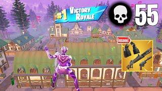 55 Elimination Solo vs Squads Wins (Fortnite Chapter 5 Season 4 Ps4 Controller Gameplay)