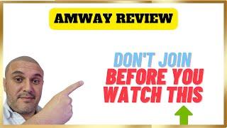 Amway Review - What They're NOT Telling You... [Don't Join Before You Watch This...] #amway #mlm️