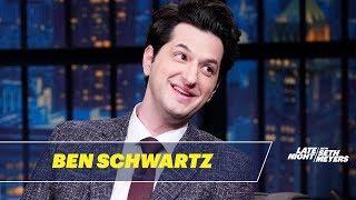 Ben Schwartz and Adam Pally Taped a Train-Wreck Episode of CBS’s The Late Late Show