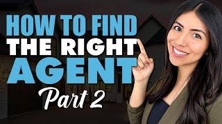 How To Find the Right Real Estate Agent | Interview Questions Part 2