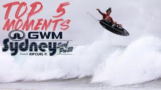 GWM Sydney Surf Pro Top 5 Moments: Manly Magic Closes Out Australian Leg