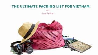 Packing List For Vietnam
