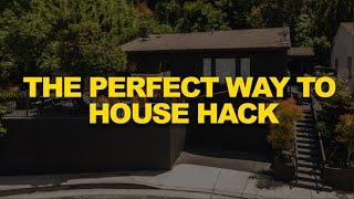 The perfect way to house hack, and this House is currently for sale 