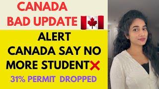 31% PERMIT DROPPED| No more students |canada bad updates |#canadaimmigration #canadamalayalamvlogs